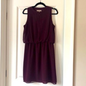 Banana Republic maroon dress